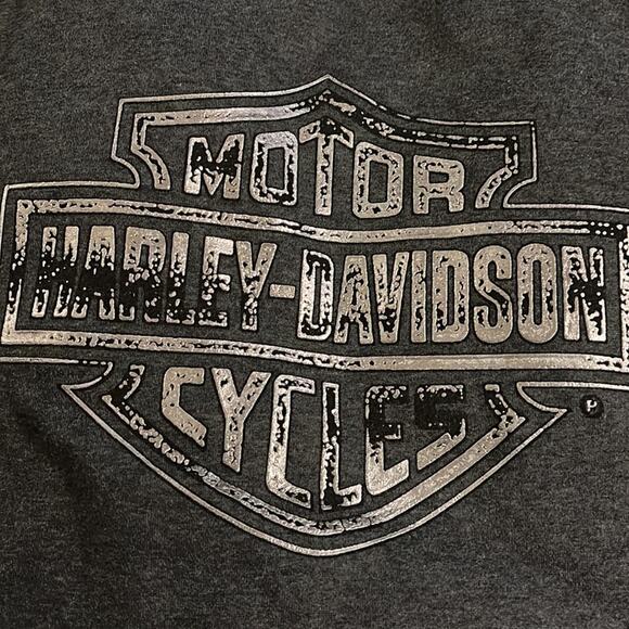 Harley-Davidson Grey Zip Up Vest Women's Size Medium - Picture 6 of 9